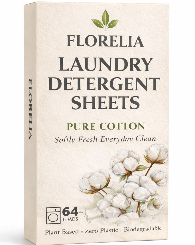 Florelia Laundry Detergent Sheets - Pure Cotton